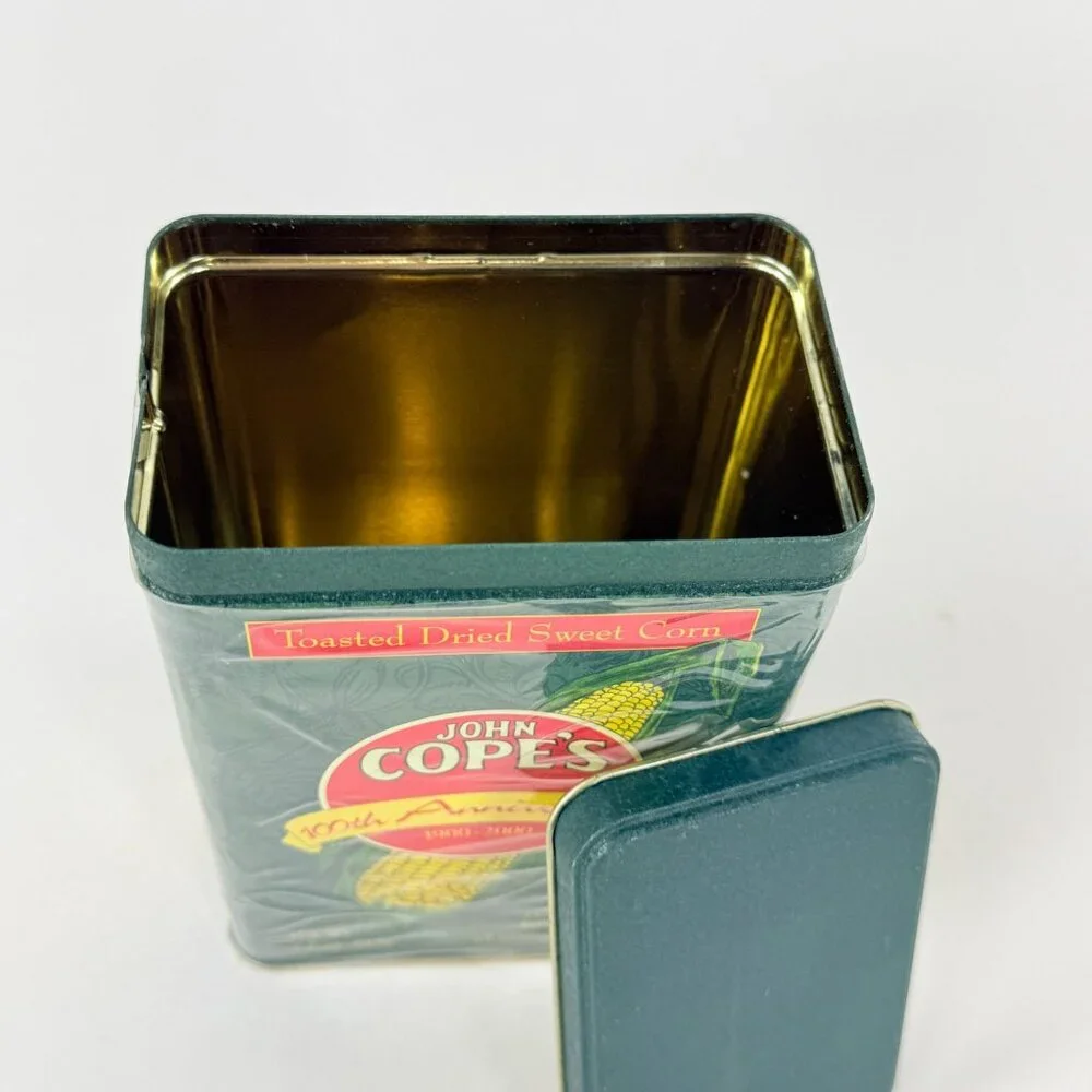 Vintage John Cope's 100th Anniversary Sweet Corn Tin 1900-2000